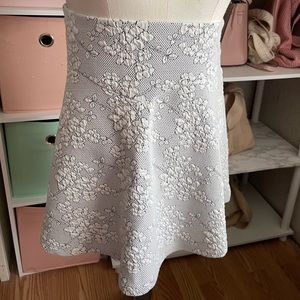 Forever 21 Floral Circle Skirt